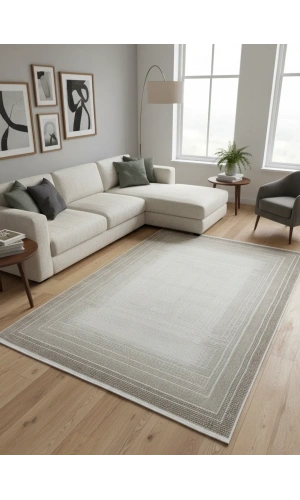 Gümüşsu 12324C Kahve Halı 150x220