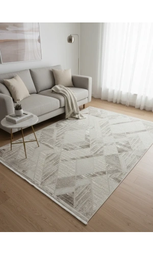 Gümüşsu 12225C Kahve Halı 150x220