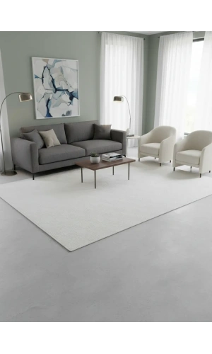 Apex Safran 8141SA Ekru Altıgen Geometrik Desenli Halı 200x290