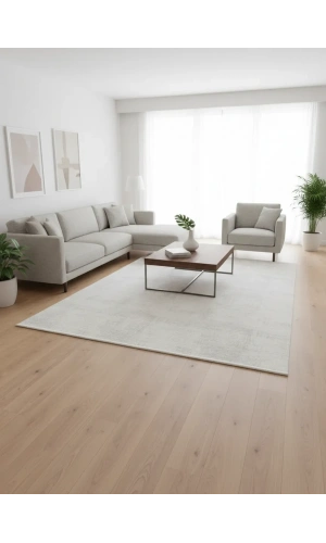 Apex Truva 6641TR Krem Hafif Dokulu Vintage Halı 200x290