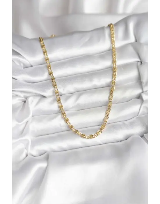 14K Gold Renk Kaplama Zincir Model CM Kadın Kolye