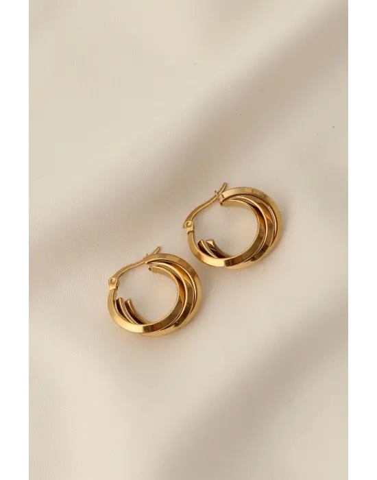   Çoklu Sarmal Detay Küpe