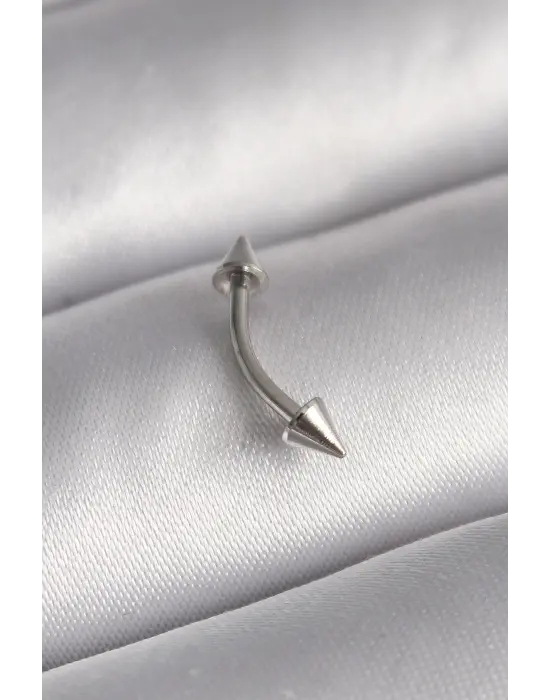316L Çelik Gümüş Renk Çivi Model Piercing