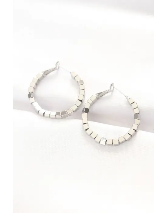   Gümüş Halka Küpe