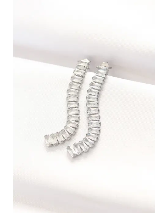   Gümüş Su Yolu Küpe