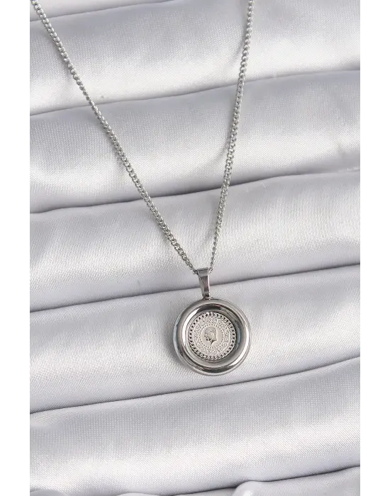  Gümüş  Zincir Gümüş  Altın Model  Çelik Kolye