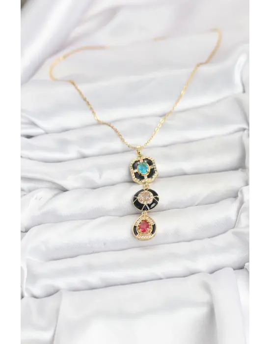 316L Çelik Vintage Model Kadın Kolye