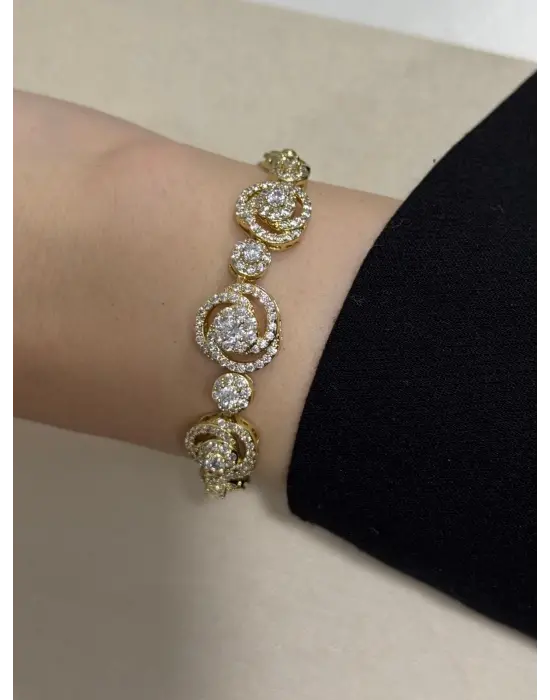 14K Gurmet Bileklik Sarı Xuping