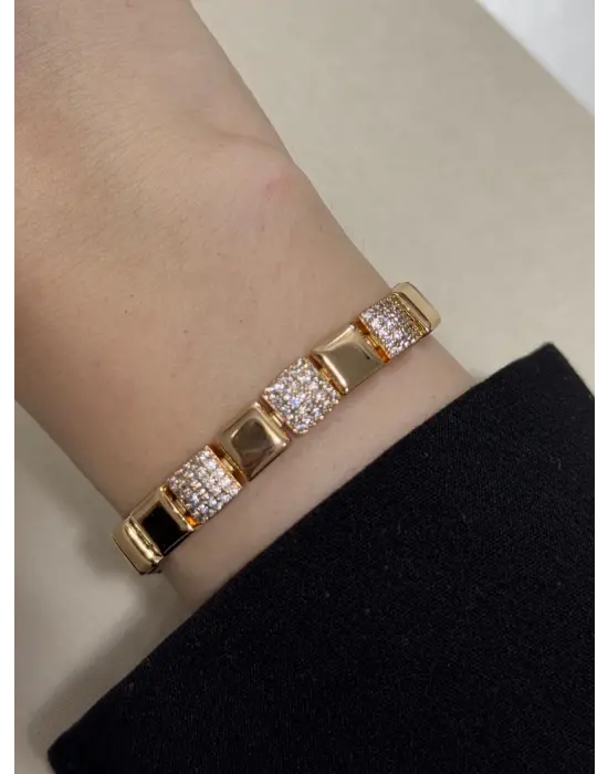 18K Altın Kaplama Vip Bileklik