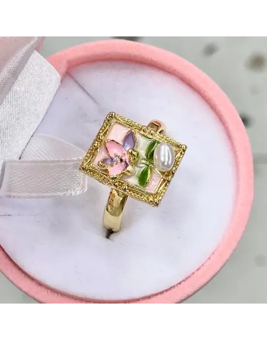 İncili Porte Model Sanat Yüzüğü