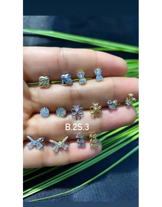 Kadın Piercingleri 5 - Yapışık Kalp, Fiyonklu Kalp, Hayvan Figür