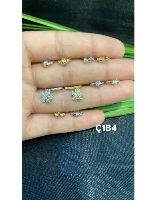 Helix Modelleri 1 - Papatya, Topçuklu, Tektaşlı Figür