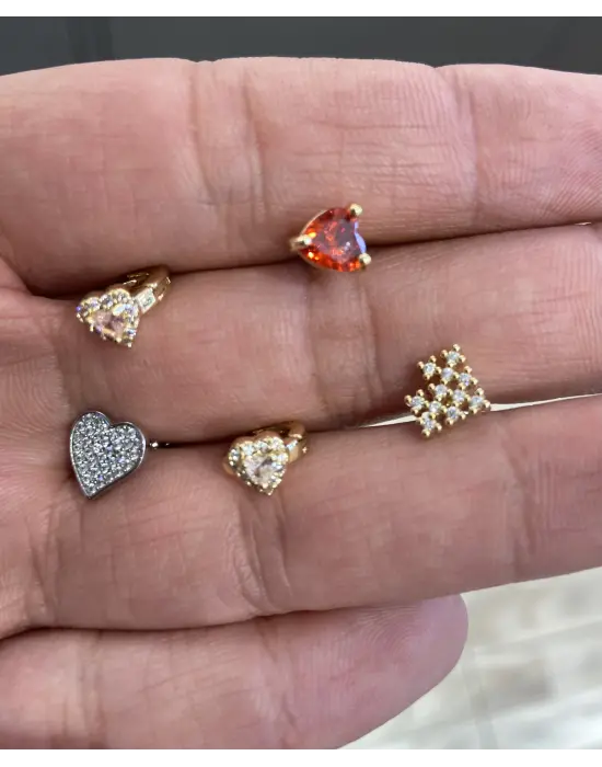 Kalpli Helix Piercing - Tragus Küpe Modelleri