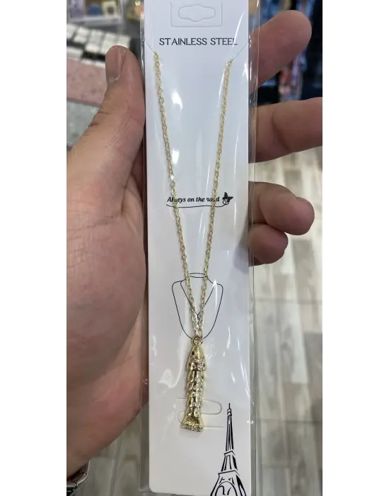 Altın Kaplama Minik Minik Taşlı Çelik Balık Küpe