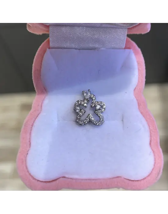 Yıldız Motif Büyük Boy Kadın Tragus & Helix Küpesi