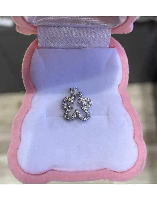 Yıldız Motif Büyük Boy Kadın Tragus & Helix Küpesi