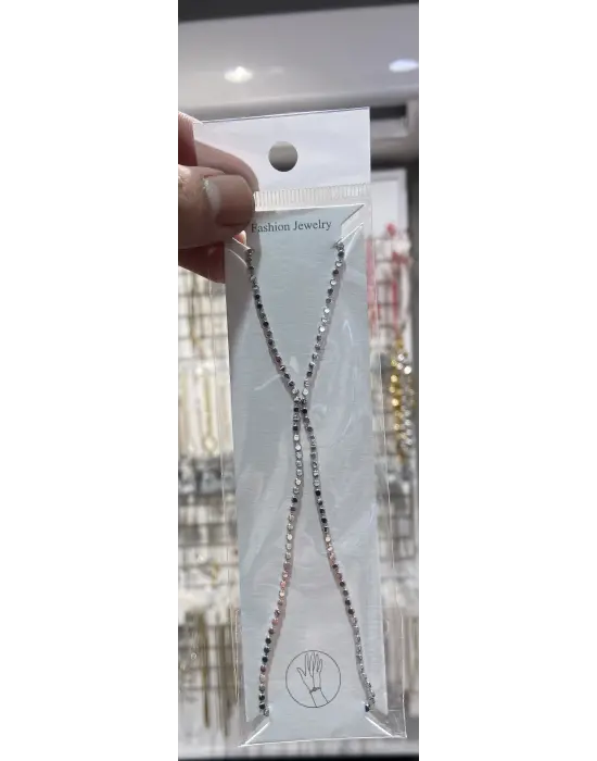 Gümüş Renk Dorika Zincir Topçuk Çelik Şahmeran Bilekliği