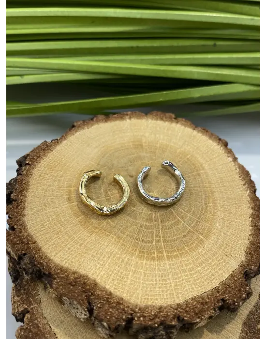 Yılan Şeklinde Deliksiz Earcuff Küpe