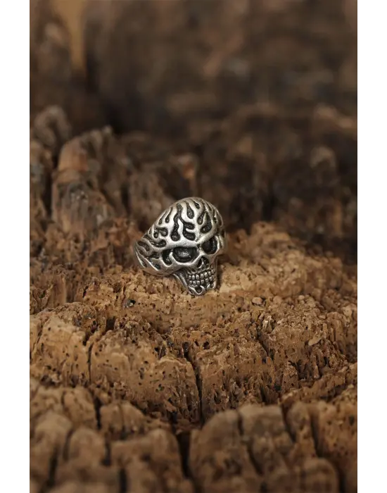 Alevli Kurukafa Erkek Yüzük