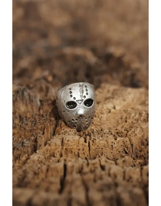 Ayarlanabilir Jason Voorhees Maske Erkek Yüzük
