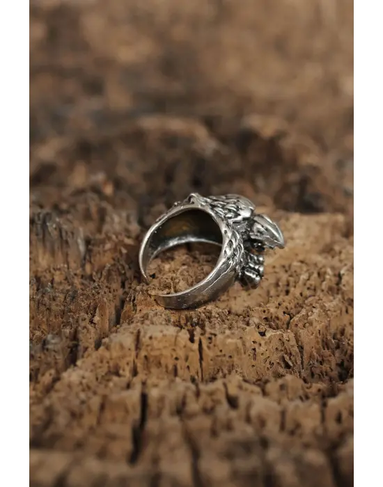 Ayarlanabilir Kartal Model Erkek Yüzük