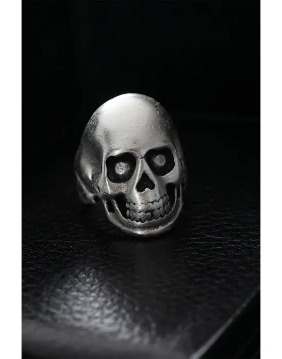 Ayarlanabilir Kurukafa Model Erkek Yüzük