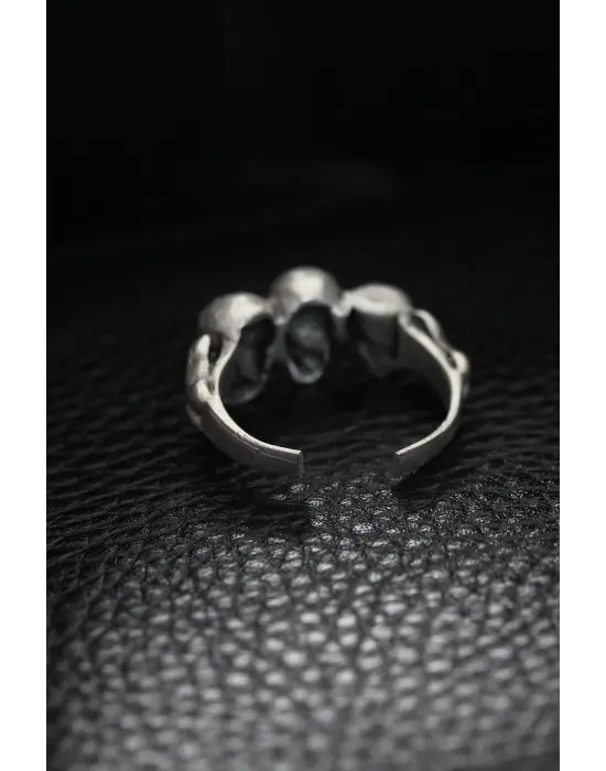 Ayarlanabilir Kurukafa Model Erkek Yüzük