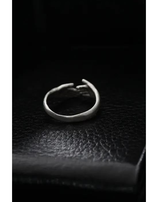 Ayarlanabilir Sarılan Eller Model Erkek Yüzük