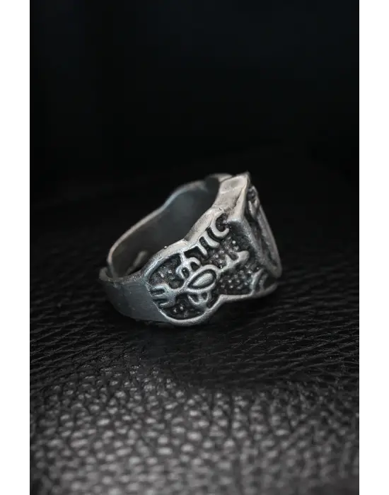 Ayarlanabilir Şövalye Kılıcı Model Erkek Yüzük