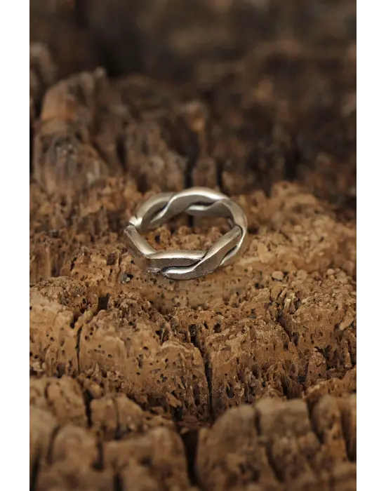 Burgu Model Ayarlanabilir Erkek Yüzük