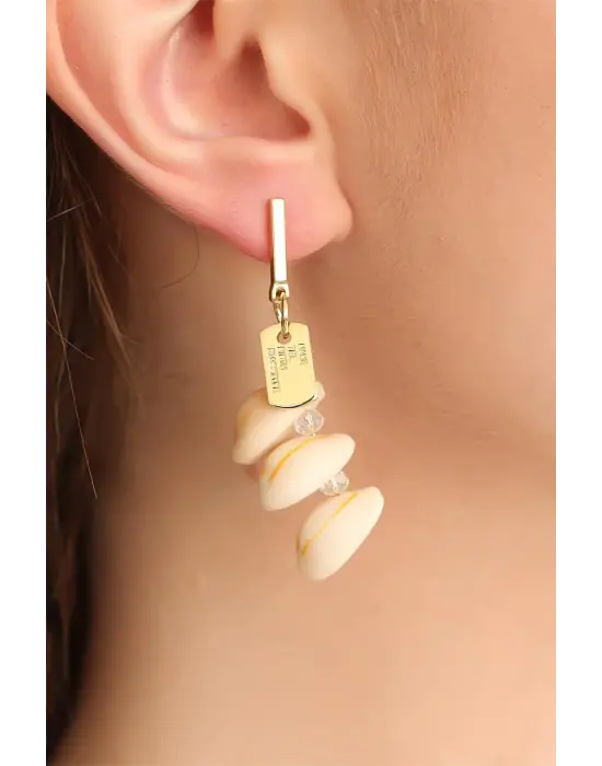 Deniz Kabuklu Bayan Küpe