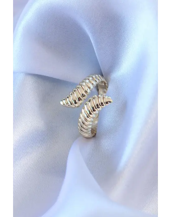 Gold Renk Kadın Yüzük