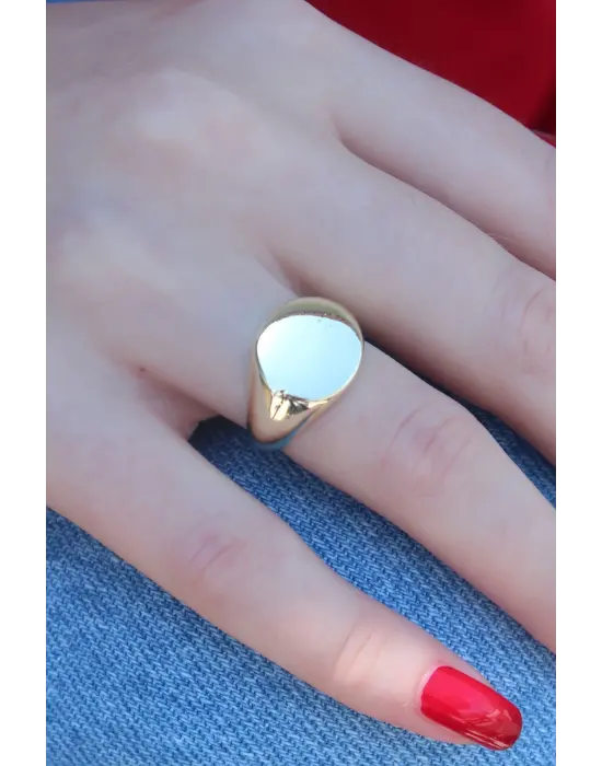 Gold Renk Kadın Yüzük