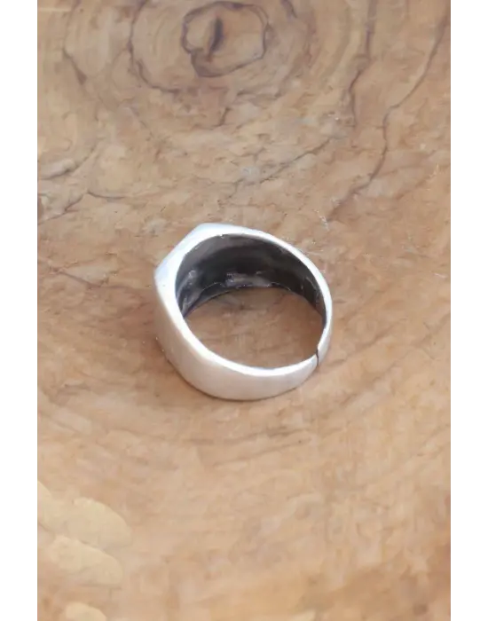 Gümüş Renk Erkek Yüzük