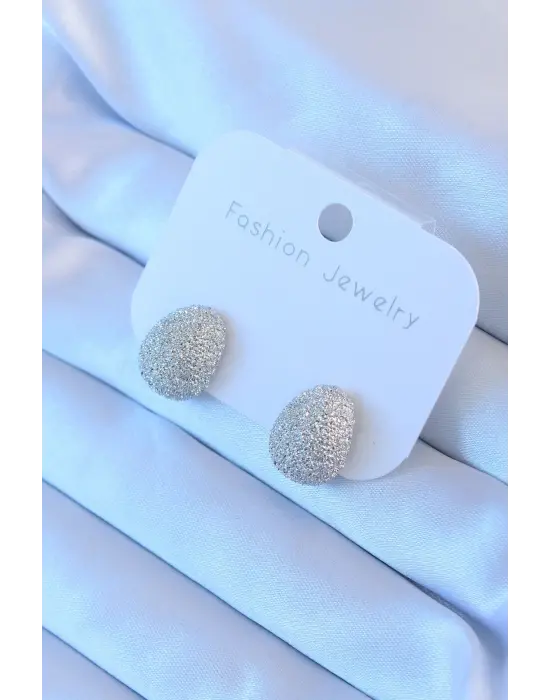 Gümüş Çelik Küpe