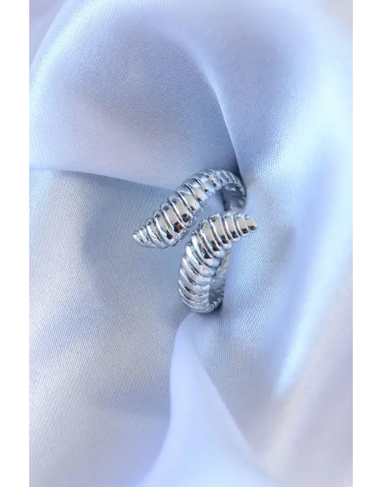 Gümüş Renk Kadın Yüzük