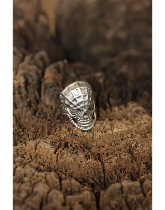 Kuru Kafa Örümcek Adam Figürlü Ayarlanabilir Erkek Yüzük