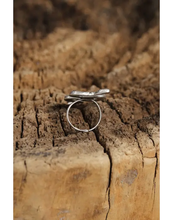 Otantik Yılan Tasarımlı Ayarlamalı Kadın Yüzük