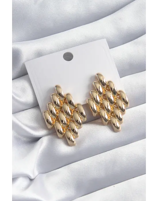  Altın Altın Çelik Küpe