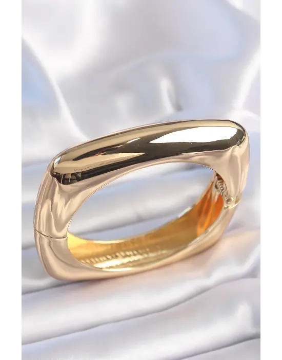 Pirinç Gold Renk Kadın Kelepçe