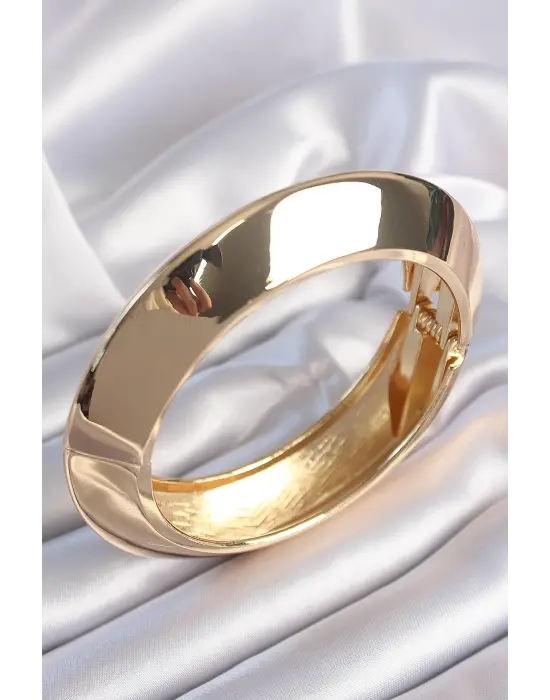 Pirinç Gold Renk Kadın Kelepçe