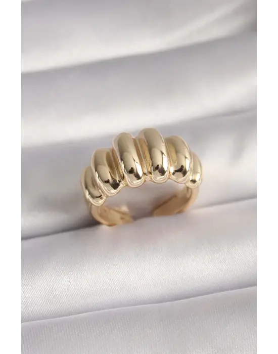  Altın Çelik Yüzük