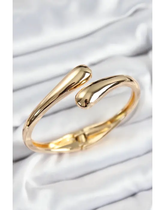 Pirinç Sarmal Model Gold Renk Kadın Kelepçe