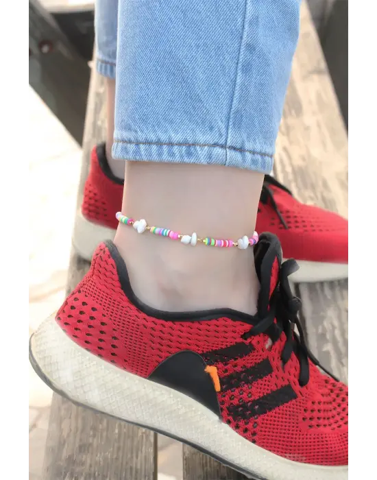 Rengarenk Taş Tasarımlı Halhal