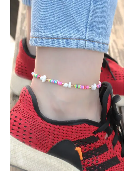 Rengarenk Taş Tasarımlı Halhal