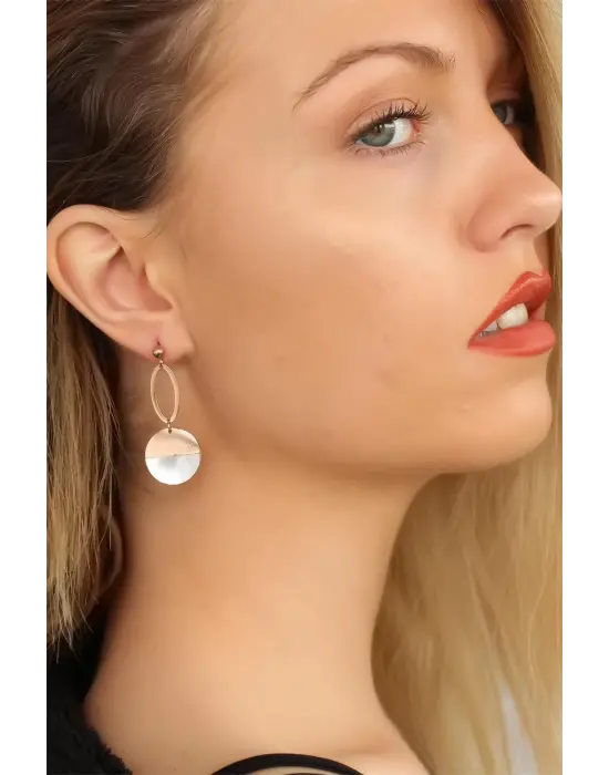 Rose Renk Bayan Küpe