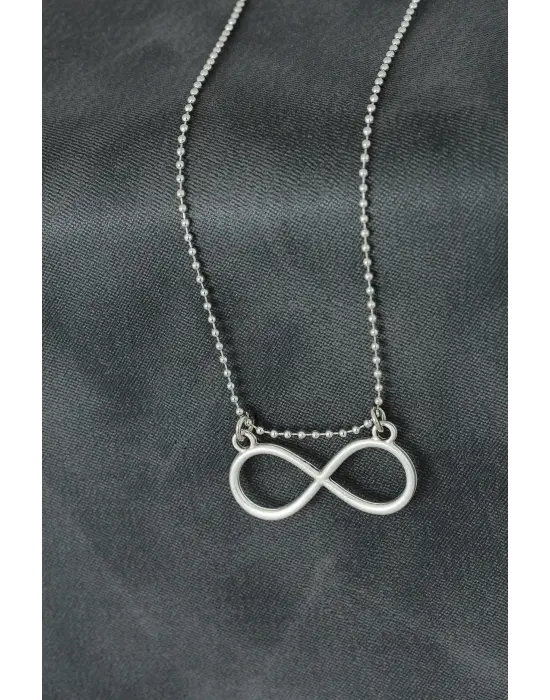 Sonsuzluk Sembolü Metal Erkek Kolye