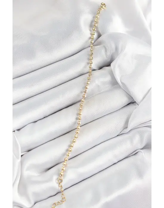 Xuping Pirinç Dorika Model Gold Renk Kadın Bileklik