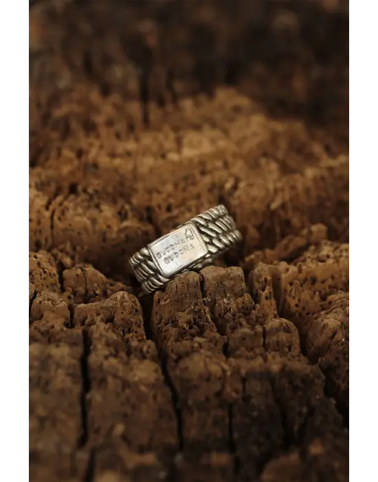 Yazılı Ayarlanabilir Erkek Yüzük