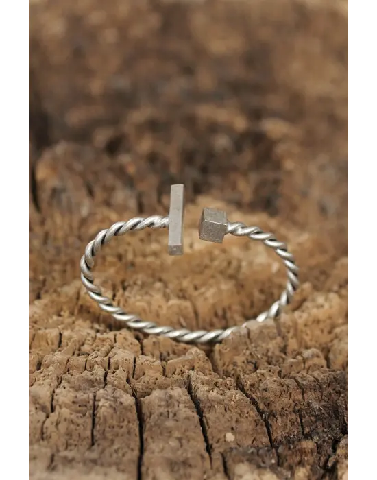 Yeni Sezon Geometrik Tasarımlı Erkek Kelepçe Bileklik